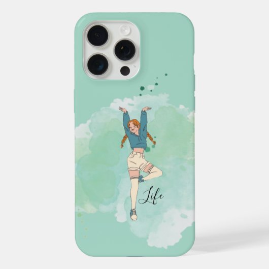 Jubiläum Life Dance iPhone Case 15 Hülle (Rückseite)