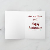 Jubiläum, lustige Karte (Innenseite)