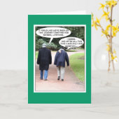 Jubiläum, lustige Karte (Gelbe Blume)