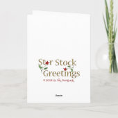 Jubiläum Mama Vater Karte (Rückseite)