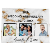 Jubiläum Marmorgold Foto Große Geschenktüte (Rückseite)