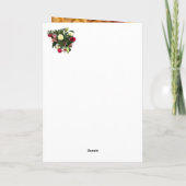 Jubiläum, Obst und Blume, Karte (Rückseite)