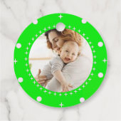 Jubiläum oder Hochzeitsgeschenk Körbe Gefallen Tag Geschenkanhänger (Rückseite)