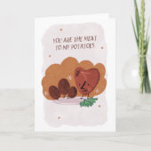 Jubiläum oder Valantinenkarte, Retrodesign Karte (Vorderseite)