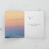 Jubiläum Open Ocean Window Card Karte (Innenseite)