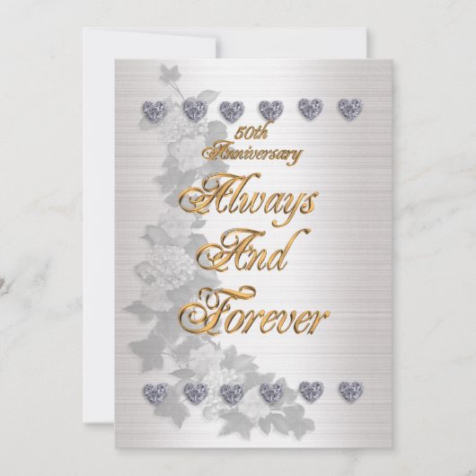 Jubiläum Party Einladung Viktorianische Engel (Vorderseite)