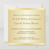 Jubiläum Party - Einladungen für kundenspezifische (Rückseite)