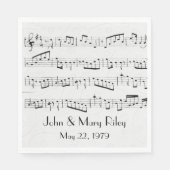 Jubiläum-Party Serviette (Vorderseite)