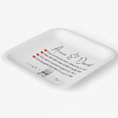 Jubiläum Party Spaß Fakten Pappteller (Gewinkelt)