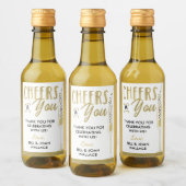 Jubiläum Party Weinflasche Gefallen Etikett (Flaschen)