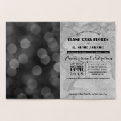 Jubiläum Partys Silver Passport Folienkarte (Innenseite)