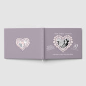 Jubiläum Pearl Hochzeit Foto Herzen 30 Jahre Gästebuch (Voll)