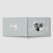 Jubiläum Platin Hochzeit Foto Herzen 70 Jahre Gästebuch (Voll)