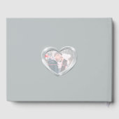 Jubiläum Platin Hochzeit Foto Herzen 70 Jahre Gästebuch (Rückseite)