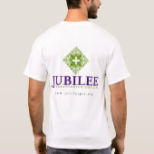Jubiläum-presbyterianische Kirchen-Weiß-T - Shirt (Rückseite)