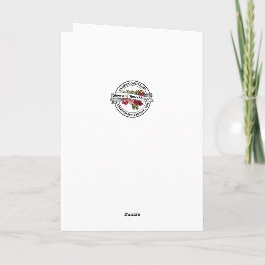 Jubiläum Religiös-Florismus Karte (Rückseite)