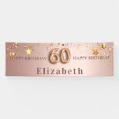 Jubiläum Rose Goldstars Banner (Horizontal)