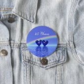 Jubiläum Sapphire Hearts Button (Beispiel)