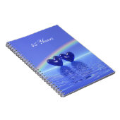 Jubiläum Sapphire Hearts Notizblock (Rechte Seite)