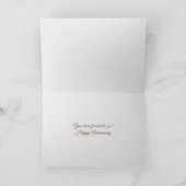 Jubiläum Starfish am Sunset Beach Karte (Innenseite)