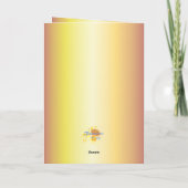 Jubiläum Sunset 1577 Karte (Rückseite)