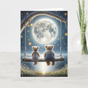 Jubiläum Teddy Bears auf dem Laufenden Karte