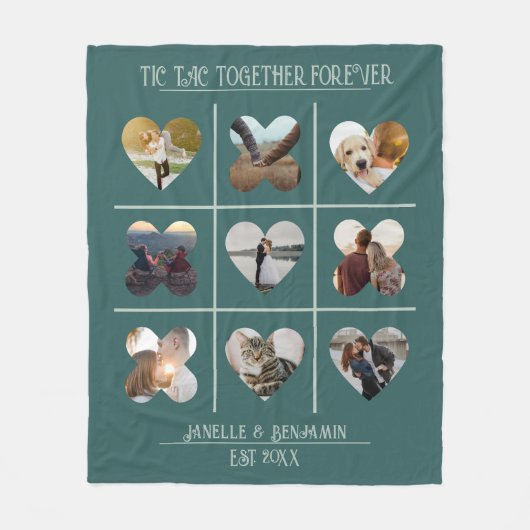 Jubiläum Tic Tac zusammengestellt Fotovorlage Fleecedecke (Vorderseite)