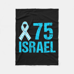 Jubiläum Unabhängigkeitstag Yom Ha’atzma’ut Fleecedecke