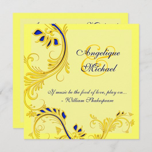 Jubiläum-Verlobung Einladung (Vorne/Hinten)