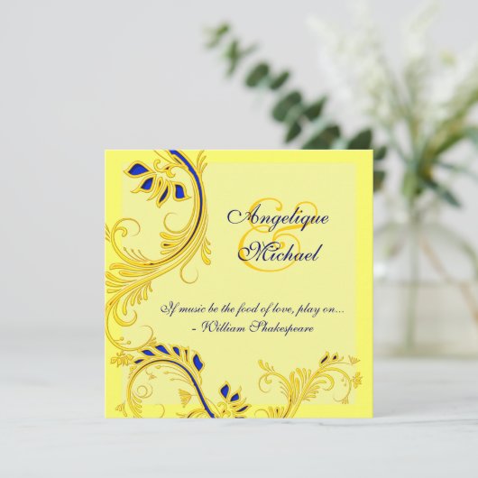 Jubiläum-Verlobung Einladung (Stehend Vorderseite)