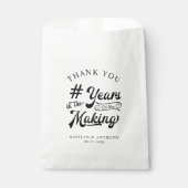 Jubiläum Vielen Dank, dass Sie Jahre im MAKING Bla Geschenktütchen (Vorderseite)