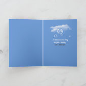 Jubiläum von Leuchten und Blasen Karte (Innenseite)