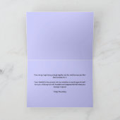 Jubiläum von Mama und Step Karte (Innenseite)