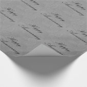 Jubiläum-Wirbel Geschenkpapier (Ecke)
