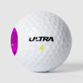 Jubiläum Wirbel Pink Golfball (Logo)