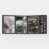Jubiläums-Fotobanner Banner (Horizontal)