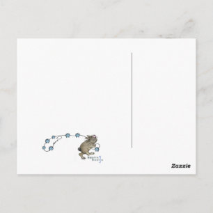 Jubiläums Mäuse Postkarte