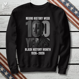 Jubiläums-Neger-Geschichts-Woche Schwarzer Geschic Sweatshirt