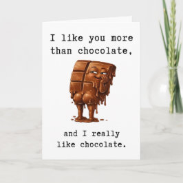 Jubiläums-Sarkasmus-Karte, Humorvolles Valentinsta Karte