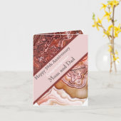 Jubiläumsakarte 39. Hochzeitstag Karte (Gelbe Blume)