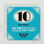 Jubiläumsanerkennungsdienst (Vorne/Hinten)