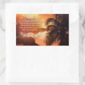 Jubiläumsaufkleber Rechteckiger Aufkleber (Tasche)