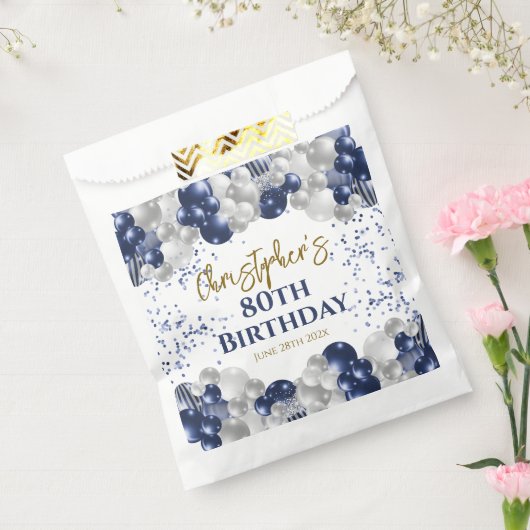 Jubiläumsballons der 80. geschenktütchen (Versiegelt)