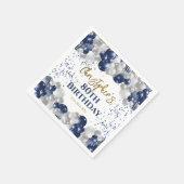 Jubiläumsballons der 80. serviette (Ecke)