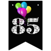 Jubiläumsballons Wimpelkette (Erste Fahne)