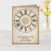 Jubiläumsblume Karte (Gelbe Blume)