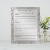 Jubiläumsbriefe zum 60. Mal (Stehend Vorderseite)