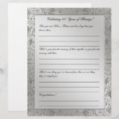 Jubiläumsbriefe zum 60. Mal (Vorne/Hinten)