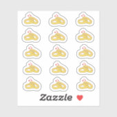 Jubiläumsdatum Erinnerung Hochzeitsplaner Aufkleber (Blatt)