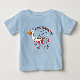 Jubiläumsduck Niedliche Kinder Baby T-shirt